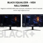 Samsung Odyssey G3 G30D - Monitor Gaming 24", FHD, VA, 180Hz, 1ms, 95% sRGB, HDR10, FreeSync - immagine 5