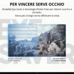 Samsung Odyssey G3 G30D - Monitor Gaming 24", FHD, VA, 180Hz, 1ms, 95% sRGB, HDR10, FreeSync - immagine 7