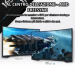 Samsung Odyssey G5 G55C - Monitor Gaming 27", QHD, VA, Curvo 1000R, 165Hz, 1ms, HDR10, FreeSync - immagine 6