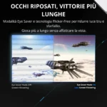 Samsung Odyssey G5 G55C - Monitor Gaming 27", QHD, VA, Curvo 1000R, 165Hz, 1ms, HDR10, FreeSync - immagine 8