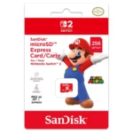SanDisk Express microSD 256GB – Scheda di Memoria per Nintendo Switch 2 ad Alta Velocità e Prestazioni Gaming - immagine 2