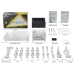 Seasonic FOCUS GX White 850W - Alimentatore 850W, 80 PLUS Gold, Cybenetics Gold/A-, ATX 3.1, PCIe 5.1, Modulare - immagine 6