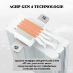 Thermalright Assassin Spirit 120 EVO WHITE ARGB – Dissipatore CPU ad Aria 120mm White Edition con 4 Heat Pipes e Ventola ARGB 2000 RPM - immagine 3