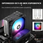 Thermalright Assassin X 120 Refined SE RGB V2 – Dissipatore CPU ad Aria 120mm con 4 Heat Pipes, Ventola S-FDB e Illuminazione RGB - immagine 4