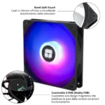 Thermalright TL-C12C-S X5 – Kit 5 Ventole 120mm PWM, Alta Efficienza e Silenziosità - immagine 3