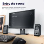 Trust Remo 2.0 – Set Altoparlanti Stereo per PC e Laptop 8W RMS con Connessione Jack 3.5 mm - immagine 5