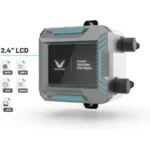 Valkyrie Syn 360 White – Dissipatore a Liquido AIO 360mm con Display LCD 2.4", Pompa 2600 RPM e Ventole X12 ad Alte Prestazioni - immagine 3