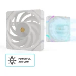 Valkyrie Syn 360 White – Dissipatore a Liquido AIO 360mm con Display LCD 2.4", Pompa 2600 RPM e Ventole X12 ad Alte Prestazioni - immagine 4