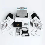 Valkyrie Vind 125 SL White – Dissipatore CPU ad Aria ARGB con 6 Heat Pipes, Doppia Ventola X12 e Design Anime - immagine 6