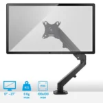VulTech TTV-02LITE – Supporto Monitor da Scrivania 17-27", Braccio Regolabile VESA 100x100 - immagine 3