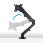 VulTech TTV-02LITE – Supporto Monitor da Scrivania 17-27", Braccio Regolabile VESA 100x100 - immagine 5