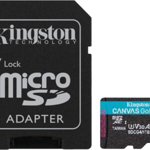 TODO: Kingston Canvas Go Plus microSDXC Scheda Di Memoria Gen4 200MB/s A2 U3 V30 1TB Adattatore Incluso