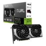 ASUS Dual GeForce RTX™ 5070 12GB GDDR7 OC Edition
