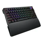 ASUS ROG Azoth Extreme – Tastiera Meccanica Gaming 75% Wireless RGB con Switch ROG NX Snow Hot-Swap, Touchscreen OLED, Polling Rate 8000 Hz, Aura Sync e Layout US (ANSI) - immagine 7