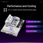 ASUS ROG STRIX B850-A GAMING WIFI – Scheda Madre ATX AM5 con PCIe 5.0, DDR5 8000+, WiFi 7, USB 20Gbps - immagine 15