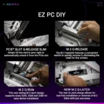 ASUS ROG STRIX B850-A GAMING WIFI – Scheda Madre ATX AM5 con PCIe 5.0, DDR5 8000+, WiFi 7, USB 20Gbps - immagine 17