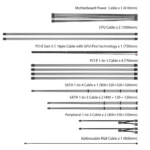 ASUS ROG Thor 1200W Platinum III – Alimentatore ATX 3.1 1200W 80 Plus Platinum, OLED Magnetico, GaN MOSFET, GPU-First, PCIe 5.1 - immagine 10
