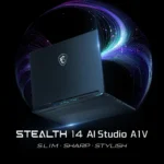 MSI Stealth 14 AI Studio A1VFG-071IT – Notebook Gaming 14" 2.8K OLED 120Hz, Intel Core Ultra 7 155H, RTX 4060, 32GB DDR5, 1TB SSD, Win 11 Home - immagine 2