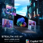 MSI Stealth A16 AI+ A3HVFG-262XIT – Notebook Gaming 16" QHD+ IPS 240Hz, AMD Ryzen AI 9 365, RTX 4060, 32GB LPDDR5X, 1TB SSD, FreeDOS - immagine 2