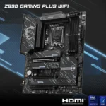 MSI Z890 GAMING PLUS WIFI – Scheda Madre ATX, Socket LGA 1851 DDR5, PCIe 5.0, Thunderbolt4,  Wi-Fi 7, LAN 5G Bluetooth 5.4 [911-7E34-002] - immagine 2