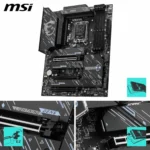 MSI Z890 GAMING PLUS WIFI – Scheda Madre ATX, Socket LGA 1851 DDR5, PCIe 5.0, Thunderbolt4,  Wi-Fi 7, LAN 5G Bluetooth 5.4 [911-7E34-002] - immagine 6