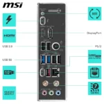 MSI Z890 GAMING PLUS WIFI – Scheda Madre ATX, Socket LGA 1851 DDR5, PCIe 5.0, Thunderbolt4,  Wi-Fi 7, LAN 5G Bluetooth 5.4 [911-7E34-002] - immagine 9
