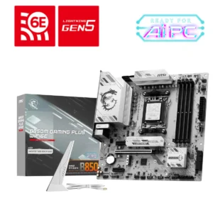 MSI PRO B850M-P WIFI Scheda Madre MATX – Supporta AMD Ryzen 9000/8000/7000, DDR5 8200+ MT/s, PCIe 5.0, Wi-Fi 7 E LAN 5G