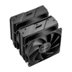 FSP MP7-B – Dissipatore CPU Black Edition con 6 Heat Pipes, Doppia Ventola 120mm e Design Offset - immagine 5