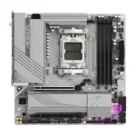 GIGABYTE B650M AORUS ELITE AX ICE – 1Scheda Madre Micro-ATX AM5 con DDR5, PCIe 5.0, Wi-Fi 6E e USB-C 20Gb/s - immagine 3