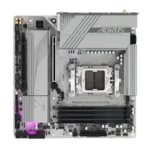 GIGABYTE B650M AORUS ELITE AX ICE – 1Scheda Madre Micro-ATX AM5 con DDR5, PCIe 5.0, Wi-Fi 6E e USB-C 20Gb/s - immagine 5