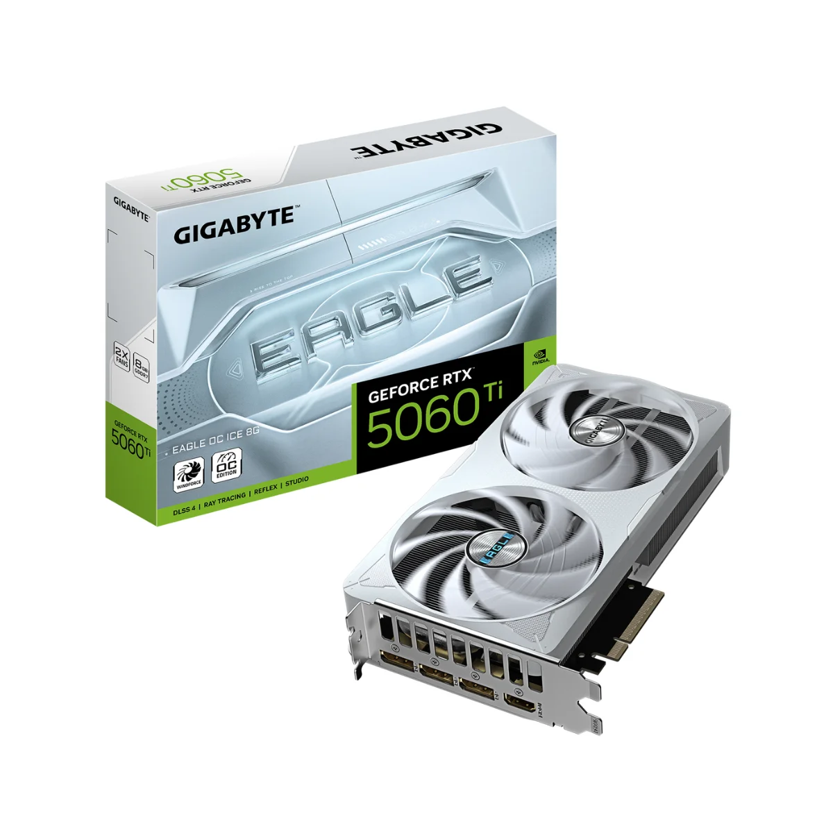 GIGABYTE GeForce RTX™ 5060 Ti EAGLE OC ICE 8G