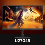 AOC U27G4R – Monitor Gaming Dual Frame 27” UHD 160Hz / FHD 320Hz, Fast IPS, 0.5ms, G-Sync Compatible, HDR400 - immagine 2