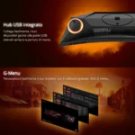 AOC U27G4R – Monitor Gaming Dual Frame 27” UHD 160Hz / FHD 320Hz, Fast IPS, 0.5ms, G-Sync Compatible, HDR400 - immagine 7