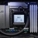 ASUS Prime LC 360 ARGB LCD – Dissipatore a liquido AIO 360mm con display LCD da 2,3", pompa Asetek, ventole ARGB a cascata - immagine 8