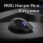 ASUS ROG Harpe Ace Extreme – Mouse Gaming Wireless Ultra-Leggero in Fibra di Carbonio da 47 g, 8000 Hz, Sensore 42.000 DPI - immagine 2