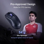 ASUS ROG Harpe Ace Extreme – Mouse Gaming Wireless Ultra-Leggero in Fibra di Carbonio da 47 g, 8000 Hz, Sensore 42.000 DPI - immagine 4