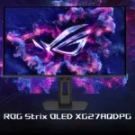 ASUS ROG Strix OLED XG27AQDPG – Monitor Gaming 27" QHD, QD-OLED 500Hz, 0.03ms, 99% DCI-P3, DisplayHDR, USB-C - immagine 2