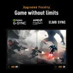 ASUS TUF Gaming VG27AQM5A – Monitor Gaming 27" QHD (2560×1440), 300Hz, Fast IPS, 0.3ms, FreeSync Premium, G-SYNC Compatible, 95% DCI-P3 - immagine 5