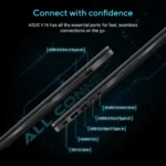 ASUS V16 V3607VH-RP033X – Notebook Creator/Business 16″ Intel Core 7 240H, RTX 5050, 16GB DDR5, 1TB SSD, Display 144Hz, Windows 11 Pro - immagine 11