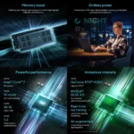 ASUS V16 V3607VH-RP033X – Notebook Creator/Business 16″ Intel Core 7 240H, RTX 5050, 16GB DDR5, 1TB SSD, Display 144Hz, Windows 11 Pro - immagine 5