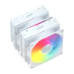 FSP MP7-WA – Dissipatore CPU asd Aria ARGB con 6 Heat Pipes, Doppia Ventola 120mm e Design Offset - immagine 5