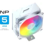 FSP NP5-WA – Dissipatore CPU ad Aria ARGB con 4 Heat Pipes, Ventola 120mm PWM e Compatibilità Completa RAM - immagine 2