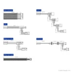 FSP VITA GD 850W – Alimentatore ATX 3.1 / PCIe Gen 5.1 Ready, 80 PLUS Gold, 120mm HYB Fan, Cavi Flat Neri, Protezioni Complete - immagine 7