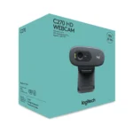 Logitech C270 – Webcam HD 720p con Microfono Integrato e Correzione Automatica della Luce - immagine 5