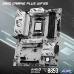 MSI B850 GAMING PLUS WIFI6E – Scheda Madre ATX, Socket AM5, DDR5, Wi-Fi 6E, 2.5G LAN, PCIe 5.0 M.2, Audio Boost - immagine 2