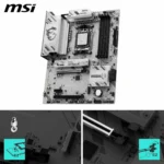 MSI B850 GAMING PLUS WIFI6E – Scheda Madre ATX, Socket AM5, DDR5, Wi-Fi 6E, 2.5G LAN, PCIe 5.0 M.2, Audio Boost - immagine 4