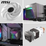 MSI MAG CORELIQUID A15 360 – Dissipatore a liquido AIO da 360mm, pompa ad alte prestazioni, ventole CycloBlade ARGB GEN2 - immagine 8
