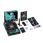 ASUS ROG STRIX X870E-H GAMING WIFI7 Hatsune Miku Edition – Scheda Madre ATX, AM5, X870E, DDR5, PCIe 5.0, USB4, WiFi 7 - immagine 10