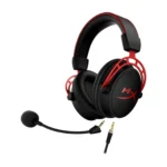 HyperX Cloud Alpha Black-Red – Cuffie Gaming con Driver Dual Chamber 50mm, Microfono Removibile, Compatibili PC/PS5/Xbox/Switch - immagine 4
