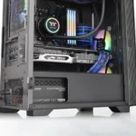 Thermaltake S100 Tempered Glass – Micro Case Compatto, Mciro-ATX, Elegante e Perfetto per Build Moderni - immagine 7